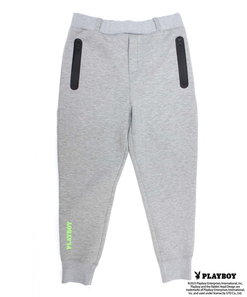 PLAYBOY(プレイボーイ)の「【GOLF】ゴルフウェア PLAYBOYボンディングパンツ(スウェットパンツ・メンズ・ブラック/グレー・M/L/XL)」の7枚目の写真