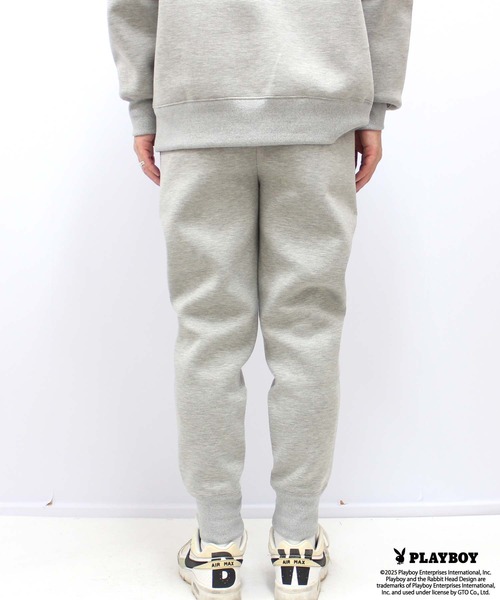 PLAYBOY(プレイボーイ)の「【GOLF】ゴルフウェア PLAYBOYボンディングパンツ(スウェットパンツ・メンズ・ブラック/グレー・M/L/XL)」の5枚目の写真