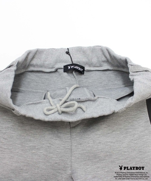 PLAYBOY(プレイボーイ)の「【GOLF】ゴルフウェア PLAYBOYボンディングパンツ(スウェットパンツ・メンズ・ブラック/グレー・M/L/XL)」の14枚目の写真