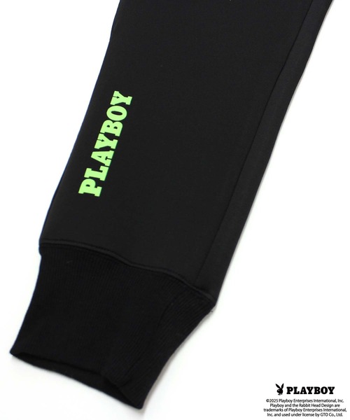 PLAYBOY(プレイボーイ)の「【GOLF】ゴルフウェア PLAYBOYボンディングパンツ(スウェットパンツ・メンズ・ブラック/グレー・M/L/XL)」の16枚目の写真