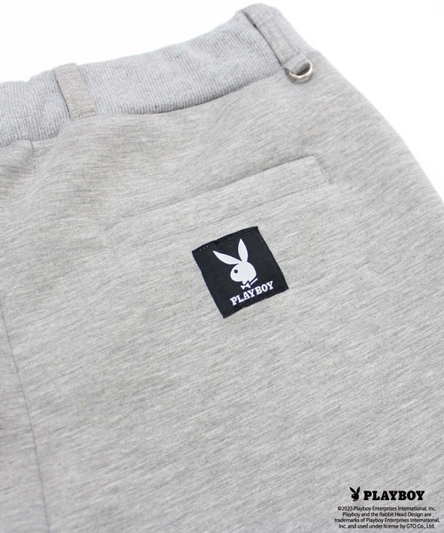 PLAYBOY(プレイボーイ)の「【GOLF】ゴルフウェア PLAYBOYボンディングパンツ(スウェットパンツ・メンズ・ブラック/グレー・M/L/XL)」の17枚目の写真