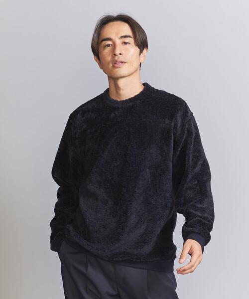 BEAUTY&YOUTH UNITED ARROWS（ビューティーアンドユースユナイテッドアローズ）の「ブラッシュド フリース クルーネック（Tシャツ/カットソー・メンズ・ダークブラウン/ネイビー/グレー・S/M/L/XL）」の13枚目の写真
