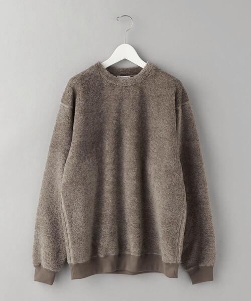 BEAUTY&YOUTH UNITED ARROWS（ビューティーアンドユースユナイテッドアローズ）の「ブラッシュド フリース クルーネック（Tシャツ/カットソー・メンズ・ダークブラウン/ネイビー/グレー・S/M/L/XL）」の14枚目の写真