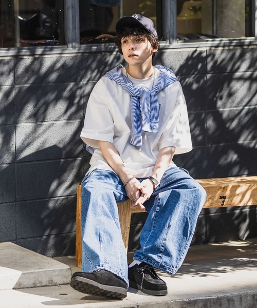 RAGEBLUE(レイジブルー)の「デニムミリタリーカーゴパンツ(デニムパンツ・メンズ・ブルー/ネイビー・MEDIUM/LARGE)」の13枚目の写真