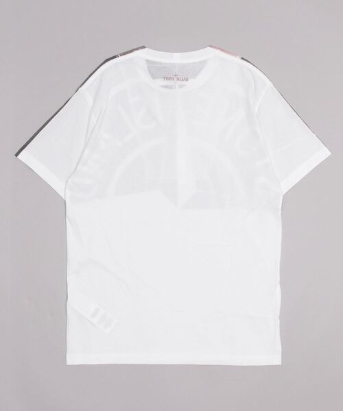 STONE ISLAND（ストーンアイランド）の「STONE ISLAND SI SS-TEE 74152NS86（Tシャツ/カットソー・メンズ・ホワイト・LARGE/X-LARGE）」の2枚目の写真
