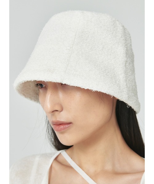 LOW CLASSIC(ロウ クラシック)の「FLUFFY BUCKET HAT(ハット・レディース・アイボリー・ONE SIZE)」の2枚目の写真