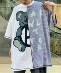 Candy Stripper | ANARCHY BEAR SWITCHED BIG Tシャツ(Tシャツ/カットソー)