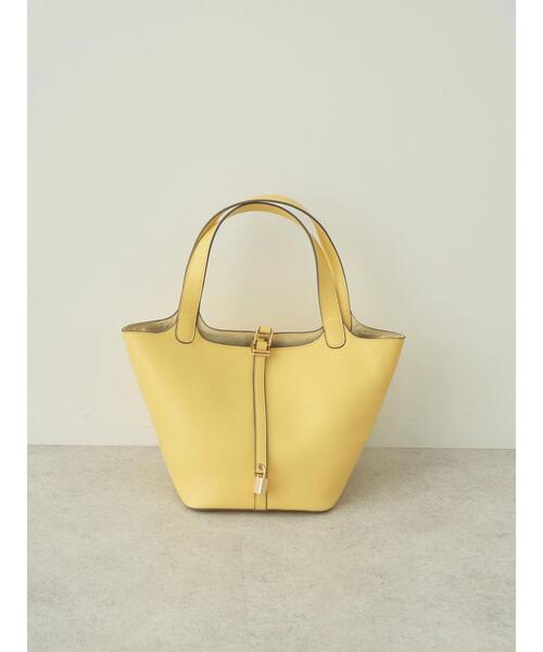 earth music&ecology（アースミュージックアンドエコロジー）の「フロントベルトバケツバッグ（エコバッグ/サブバッグ・レディース・アイボリー/ブラック/ブラウン/イエロー・FREE）」の20枚目の写真