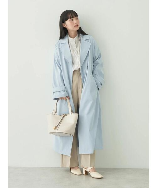 earth music&ecology（アースミュージックアンドエコロジー）の「フロントベルトバケツバッグ（エコバッグ/サブバッグ・レディース・アイボリー/ブラック/ブラウン/イエロー・FREE）」の22枚目の写真