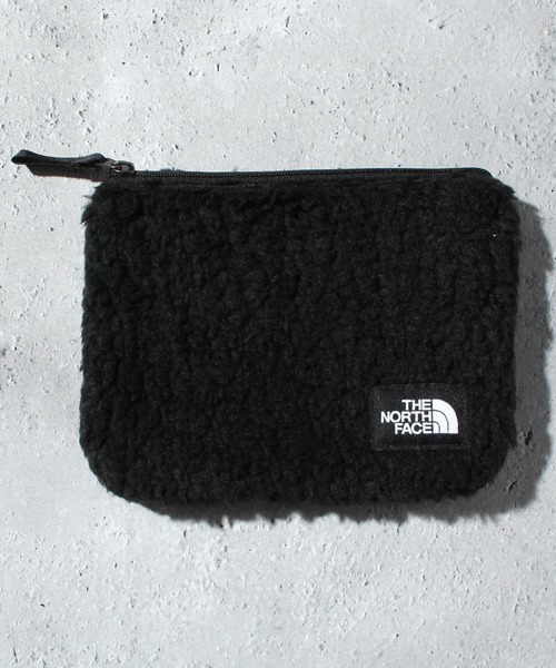 THE NORTH FACE（ザノースフェイス）の「【THE NORTH FACE/ザノースフェイス】FLEECE POUCH SQUARE/フリースポーチ スクエアー（ポーチ・メンズ・ブラック/クリーム・FREE）」の2枚目の写真