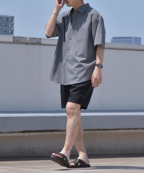 Gramicci（グラミチ）の「【SHIPS any別注】GRAMiCCi: Reflax（R）トロピカルストレッチ NN ショーツ◇（その他パンツ・メンズ・ブラック/ライトグレー/ダークブラウン・SMALL/MEDIUM/LARGE/X-LARGE）」の11枚目の写真