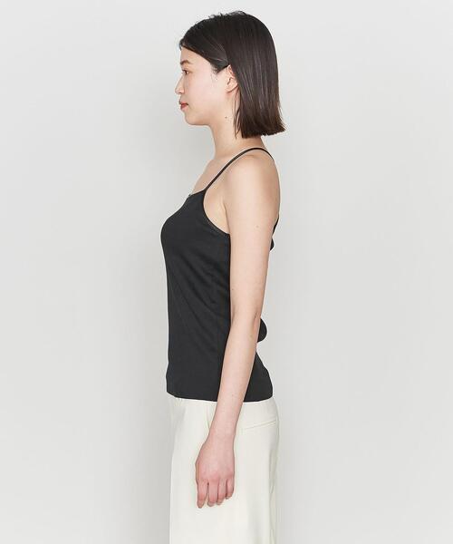 ASTRAET（アストラット）の「＜ASTRAET＞C/PU リブ アメリカンスリーブ キャミソール（キャミソール・レディース・ブラック/ホワイト・FREE）」の16枚目の写真