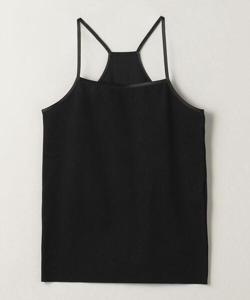 ASTRAET（アストラット）の「＜ASTRAET＞C/PU リブ アメリカンスリーブ キャミソール（キャミソール・レディース・ブラック/ホワイト・FREE）」の6枚目の写真