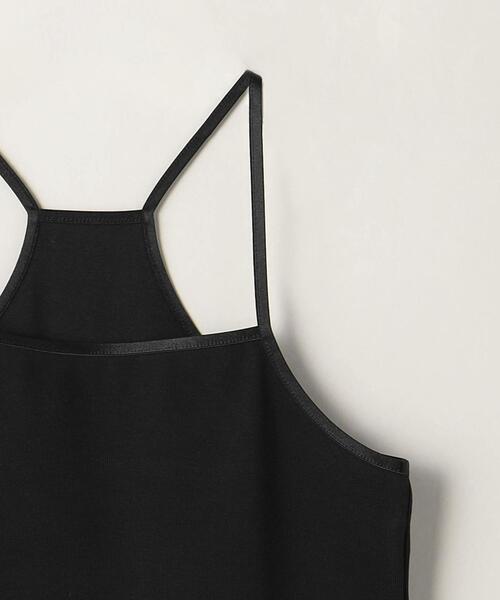 ASTRAET（アストラット）の「＜ASTRAET＞C/PU リブ アメリカンスリーブ キャミソール（キャミソール・レディース・ブラック/ホワイト・FREE）」の9枚目の写真