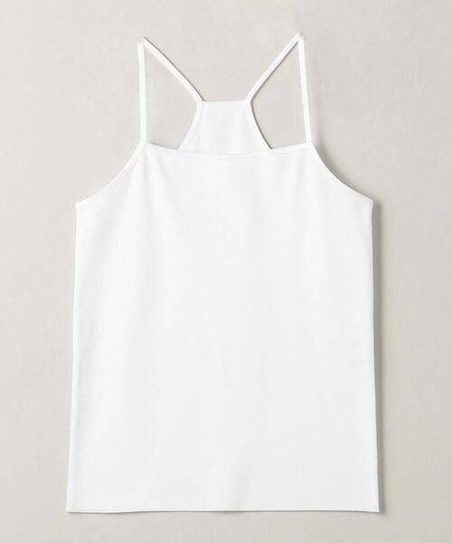 ASTRAET（アストラット）の「＜ASTRAET＞C/PU リブ アメリカンスリーブ キャミソール（キャミソール・レディース・ブラック/ホワイト・FREE）」の12枚目の写真