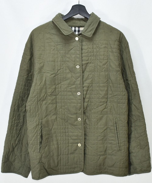 BURBERRY(バーバリー)の「【ヴィンテージ古着】BURBERRY LONDONN/バーバリー チェック柄ライナー 中綿入りジャケット(ブルゾン・メンズ・カーキ・LARGE)」の7枚目の写真