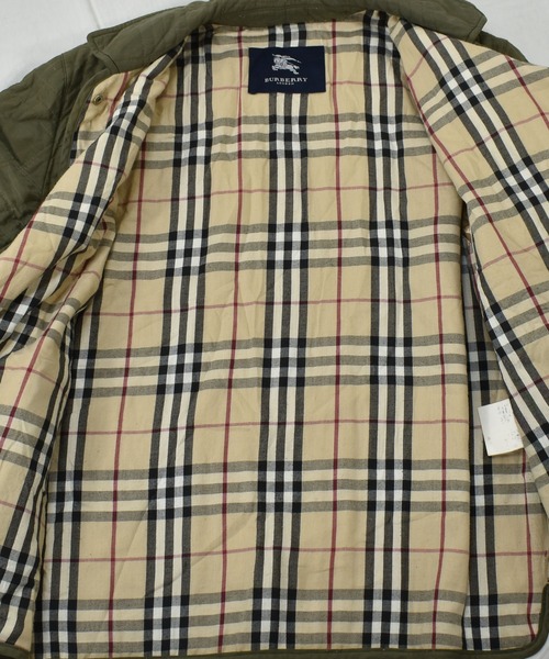 BURBERRY(バーバリー)の「【ヴィンテージ古着】BURBERRY LONDONN/バーバリー チェック柄ライナー 中綿入りジャケット(ブルゾン・メンズ・カーキ・LARGE)」の6枚目の写真