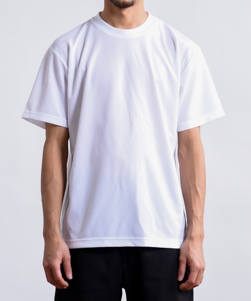 Coffee & Cigarettes（コーヒーアンドシガレッツ）の「STD-【２枚組ドライパックTシャツ】シルキードライタッチ インナーTシャツ 【吸水速乾】【UVカット】（Tシャツ/カットソー・メンズ・ブラック/オリーブ/ホワイト/ダークグレー・SMALL/MEDIUM/LARGE/X-LARGE）」の5枚目の写真