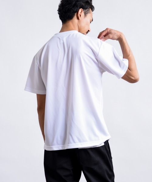 Coffee & Cigarettes（コーヒーアンドシガレッツ）の「STD-【２枚組ドライパックTシャツ】シルキードライタッチ インナーTシャツ 【吸水速乾】【UVカット】（Tシャツ/カットソー・メンズ・ブラック/オリーブ/ホワイト/ダークグレー・SMALL/MEDIUM/LARGE/X-LARGE）」の6枚目の写真