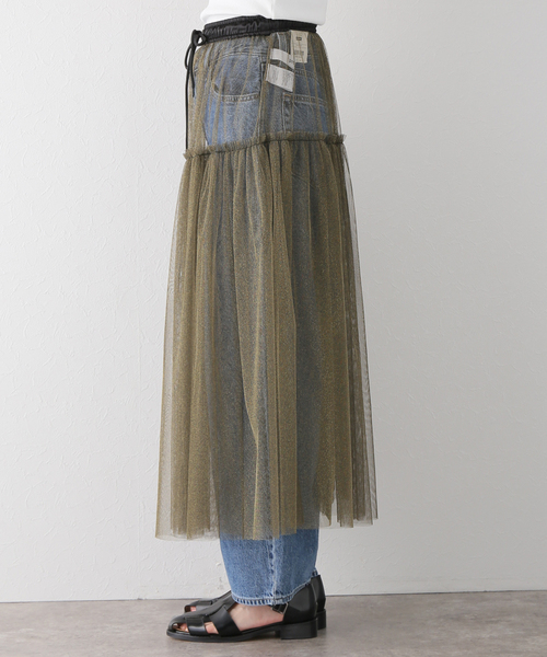 PROVOKE （プロヴォーク）の「【PROVOKE/プロヴォーク】 innocent skirt（スカート・レディース・ゴールド・FREE）」の11枚目の写真
