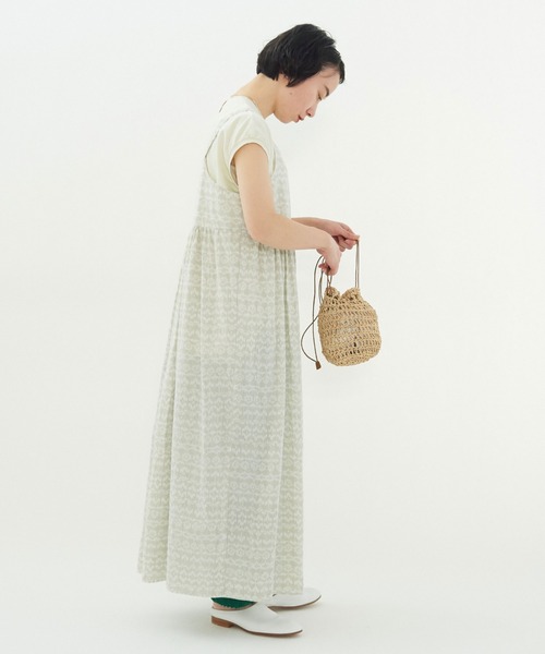 yuni ユニ 80強撚コットン ビスチェ yuni ユニ 80強撚コットン ビスチェ
