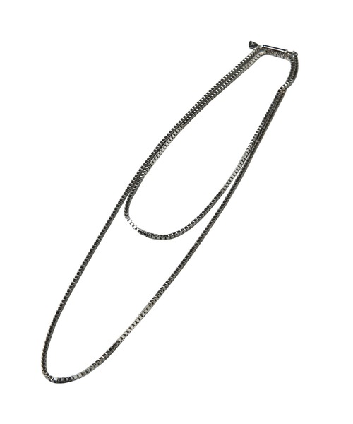 NO ID.(ノーアイディ)の「【NO ID.】Twist Necklace / ツイスト ネックレス(ネックレス・メンズ・シルバー・ONE SIZE)」の5枚目の写真