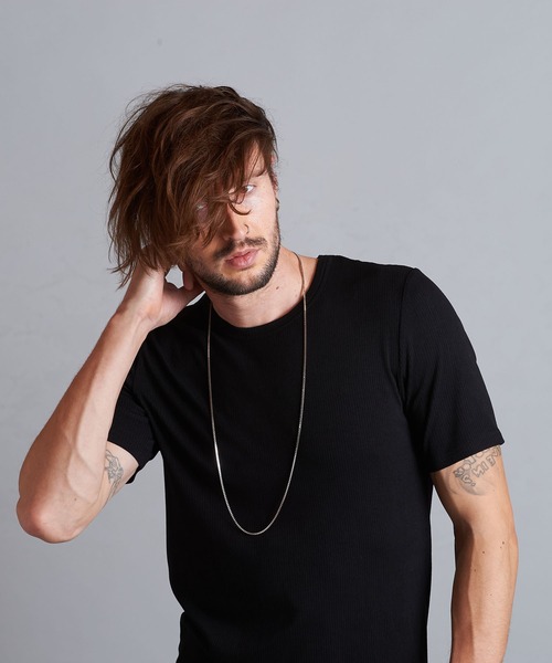 NO ID.(ノーアイディ)の「【NO ID.】Twist Necklace / ツイスト ネックレス(ネックレス・メンズ・シルバー・ONE SIZE)」の7枚目の写真