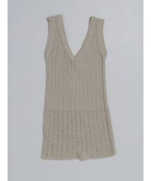 VEQUM | 【VEQUM】CROCHET KNIT ONE-PIECE(ワンピース)