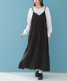 osharewalker | 『ドロストギャザーキャミワンピース』(ワンピース)