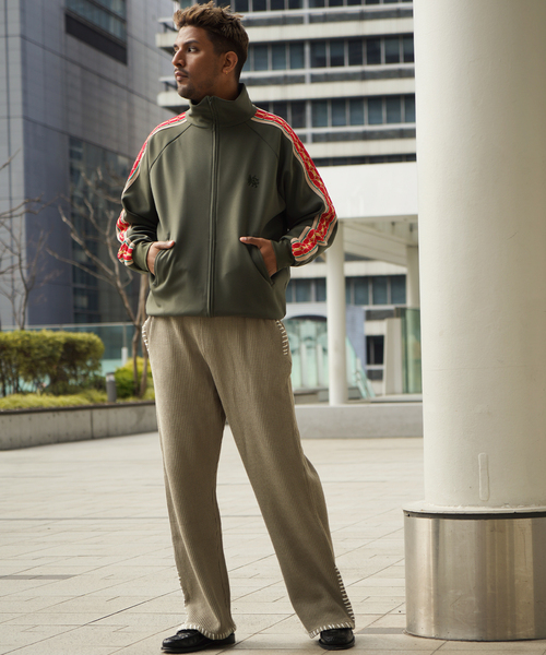 JOINT WORKS(ジョイントワークス)の「JW-WAFFLE SWEAT パンツ(スウェットパンツ・メンズ・ブラック/カーキ・MEDIUM/LARGE)」の3枚目の写真