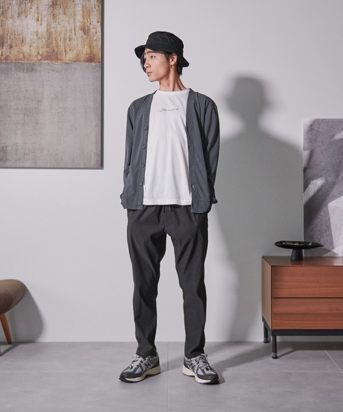 Blue Standard (ブルースタンダード)の「【BLUE STANDARD/ブルースタンダード】快適 接触冷感 ストレッチ イージーパンツ(その他パンツ・メンズ・ネイビー/グリーン/チャコールグレー/ブラック/ダークベージュ・MEDIUM/LARGE/X-LARGE)」の11枚目の写真