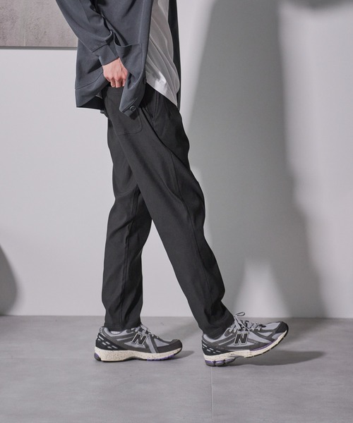 Blue Standard (ブルースタンダード)の「【BLUE STANDARD/ブルースタンダード】快適 接触冷感 ストレッチ イージーパンツ(その他パンツ・メンズ・ネイビー/グリーン/チャコールグレー/ブラック/ダークベージュ・MEDIUM/LARGE/X-LARGE)」の17枚目の写真