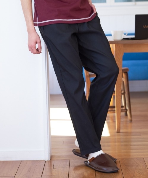 Blue Standard (ブルースタンダード)の「【BLUE STANDARD/ブルースタンダード】快適 接触冷感 ストレッチ イージーパンツ(その他パンツ・メンズ・ネイビー/グリーン/チャコールグレー/ブラック/ダークベージュ・MEDIUM/LARGE/X-LARGE)」の8枚目の写真