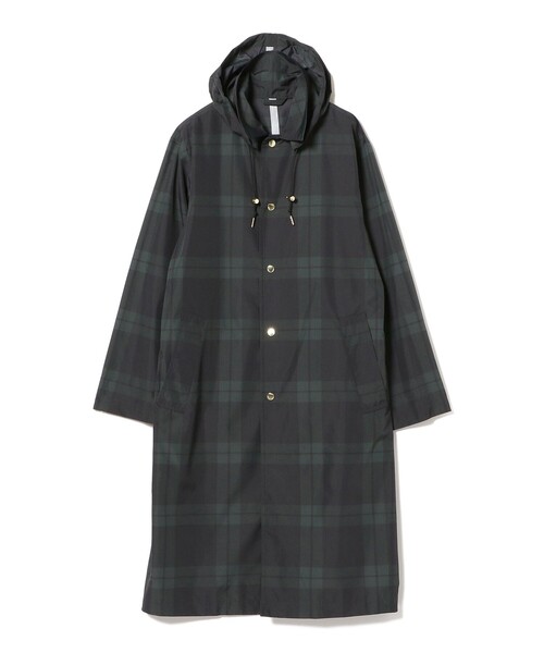 Traditional Weather / PENRITH チェック パッカブル レインコート
