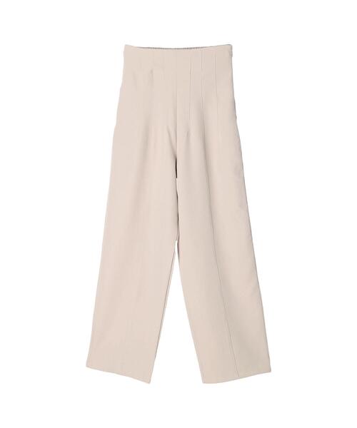 koe(コエ)の「ストレッチピンタックパンツ(その他パンツ・レディース・アイボリー/ネイビー/グレー/ブラック・M)」の3枚目の写真