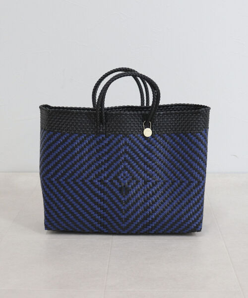 Letra(レトラ)の「【Letra/レトラ】メルカドバッグSHORT(トートバッグ・レディース・シルバー/イエロー系その他/ブルー系その他/ピンク系その他・FREE)」の2枚目の写真