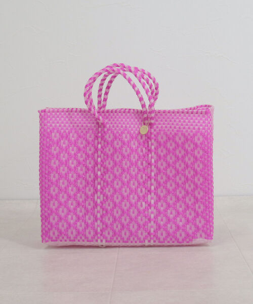 Letra(レトラ)の「【Letra/レトラ】メルカドバッグSHORT(トートバッグ・レディース・シルバー/イエロー系その他/ブルー系その他/ピンク系その他・FREE)」の6枚目の写真