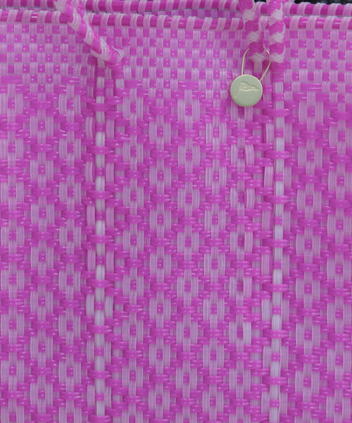 Letra(レトラ)の「【Letra/レトラ】メルカドバッグSHORT(トートバッグ・レディース・シルバー/イエロー系その他/ブルー系その他/ピンク系その他・FREE)」の7枚目の写真