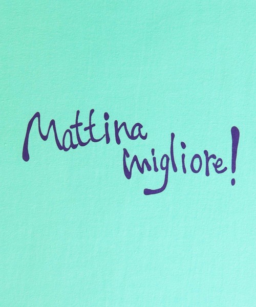 HER CLOSET（ハークローゼット）の「【shemoshelly】WEB限定MattinaロゴTシャツ（Tシャツ/カットソー・レディース・ブラック/ライトグリーン/ホワイト/ライトイエロー・M/S/L）」の13枚目の写真