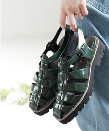 grandfleur（グランドフルール）の「厚底 グルカサンダル　3.5cmヒール（サンダル）」