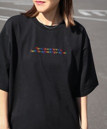 ZIP FIVE | 【ユニセックス】3タイプ 刺繍・プリントデザイン&フォトデザイン ビッグシルエットアソートTシャツ(Tシャツ/カットソー)