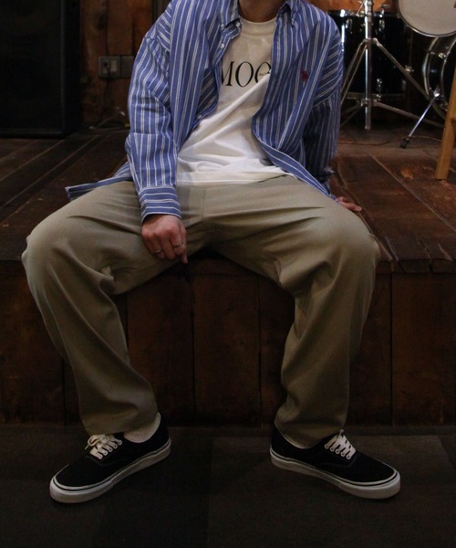 ZIP FIVE（ジップファイブ）の「【ZIP FIVE】【ユニセックス】3タイプ 刺繍・プリントデザイン＆フォトデザイン ビッグシルエットアソートTシャツ（Tシャツ/カットソー・メンズ・ブラック系1/ホワイト/ネイビー/オートミール/ホワイト系/ホワイト系1/クリーム/ブラック系2/ホワイト系3/ネイビー系/ホワイト系2/アイボリー系/ブラック系3/ブラック/ブラック系・LARGE/SMALL/MEDIUM）」の20枚目の写真