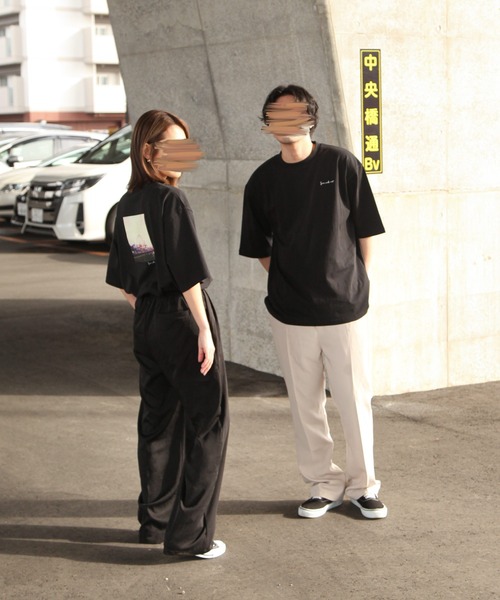 ZIP FIVE（ジップファイブ）の「【ZIP FIVE】【ユニセックス】3タイプ 刺繍・プリントデザイン＆フォトデザイン ビッグシルエットアソートTシャツ（Tシャツ/カットソー・メンズ・ブラック系1/ホワイト/ネイビー/オートミール/ホワイト系/ホワイト系1/クリーム/ブラック系2/ホワイト系3/ネイビー系/ホワイト系2/アイボリー系/ブラック系3/ブラック/ブラック系・LARGE/SMALL/MEDIUM）」の16枚目の写真