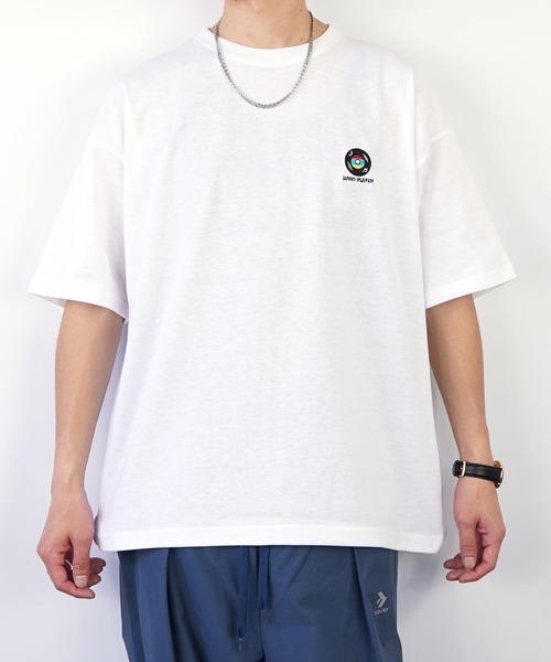 FUNALIVE(ファンアライブ)の「ワンポイント刺繍バックプリント半袖Tシャツ(Tシャツ/カットソー・レディース・ブラック/ホワイト/イエロー/A/B/C/D/その他/その他2/その他3/杢グレー/その他4・M/L/LL)」の13枚目の写真