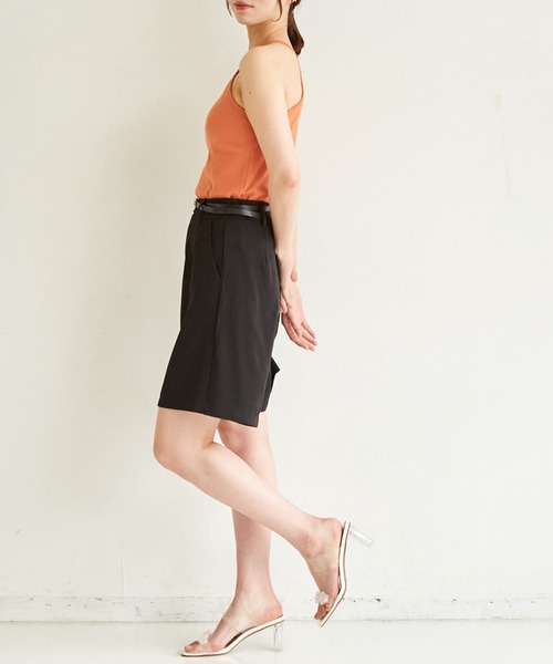 paravion（パラビオン）の「【カップ付きで楽ちん】ホルターネックタンク（タンクトップ・レディース・ブラック/アイボリー/オレンジ・FREE）」の21枚目の写真