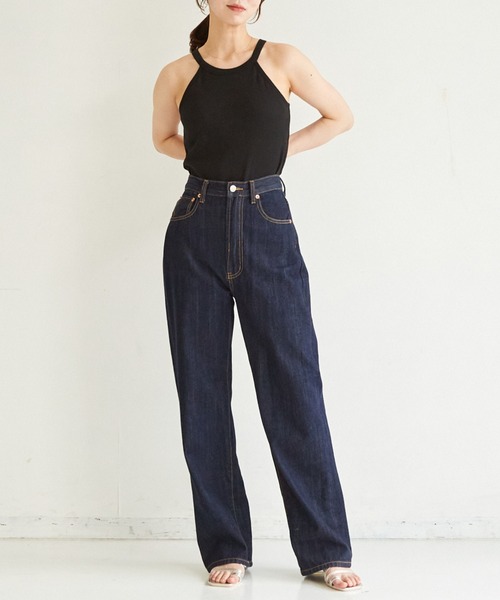 paravion（パラビオン）の「【カップ付きで楽ちん】ホルターネックタンク（タンクトップ・レディース・ブラック/アイボリー/オレンジ・FREE）」の16枚目の写真