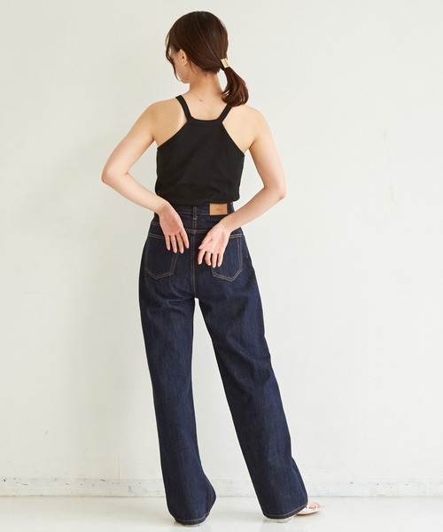 paravion（パラビオン）の「【カップ付きで楽ちん】ホルターネックタンク（タンクトップ・レディース・ブラック/アイボリー/オレンジ・FREE）」の18枚目の写真