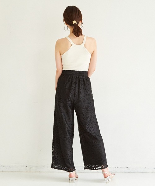 paravion（パラビオン）の「【カップ付きで楽ちん】ホルターネックタンク（タンクトップ・レディース・ブラック/アイボリー/オレンジ・FREE）」の15枚目の写真