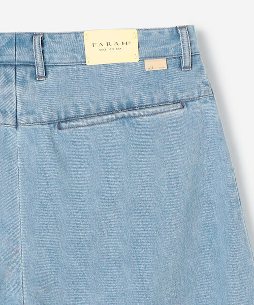 FARAH（ファーラー）の「FARAH | コットンデニム 2タックワイド
