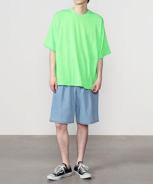 FARAH【ファーラー】2タックワイドショーツ FARAH（ファーラー）の「FARAH | コットンデニム 2タックワイド